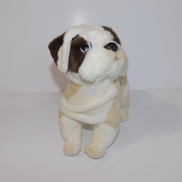Hansa 11" plush Stuffed English Bulldog Puppy Dog Toy 5271 - Picture 5 of 7